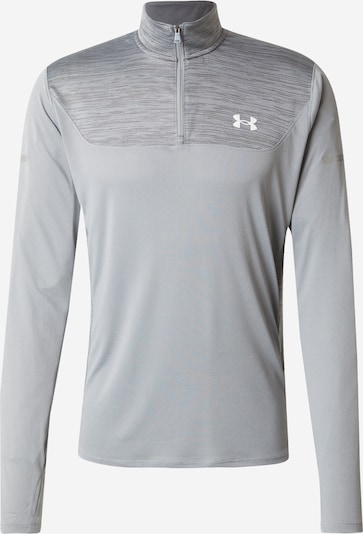 UNDER ARMOUR Toiminnallinen paita värissä harmaa / meleerattu harmaa / valkoinen, Tuotenäkymä