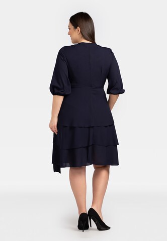 Karko Cocktail Dress ' NARCYZA ' in Blue