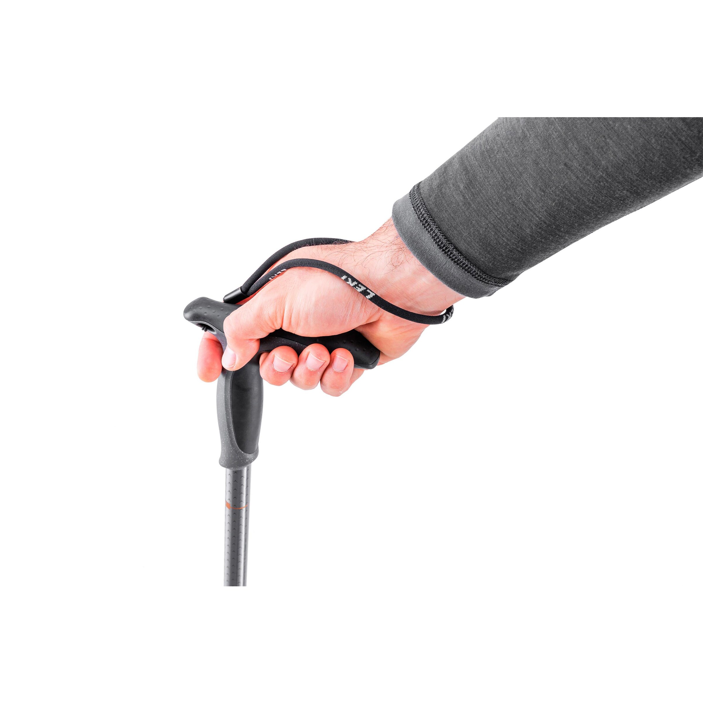 LEKI Stick 'Wanderfreund Makalu' in Black