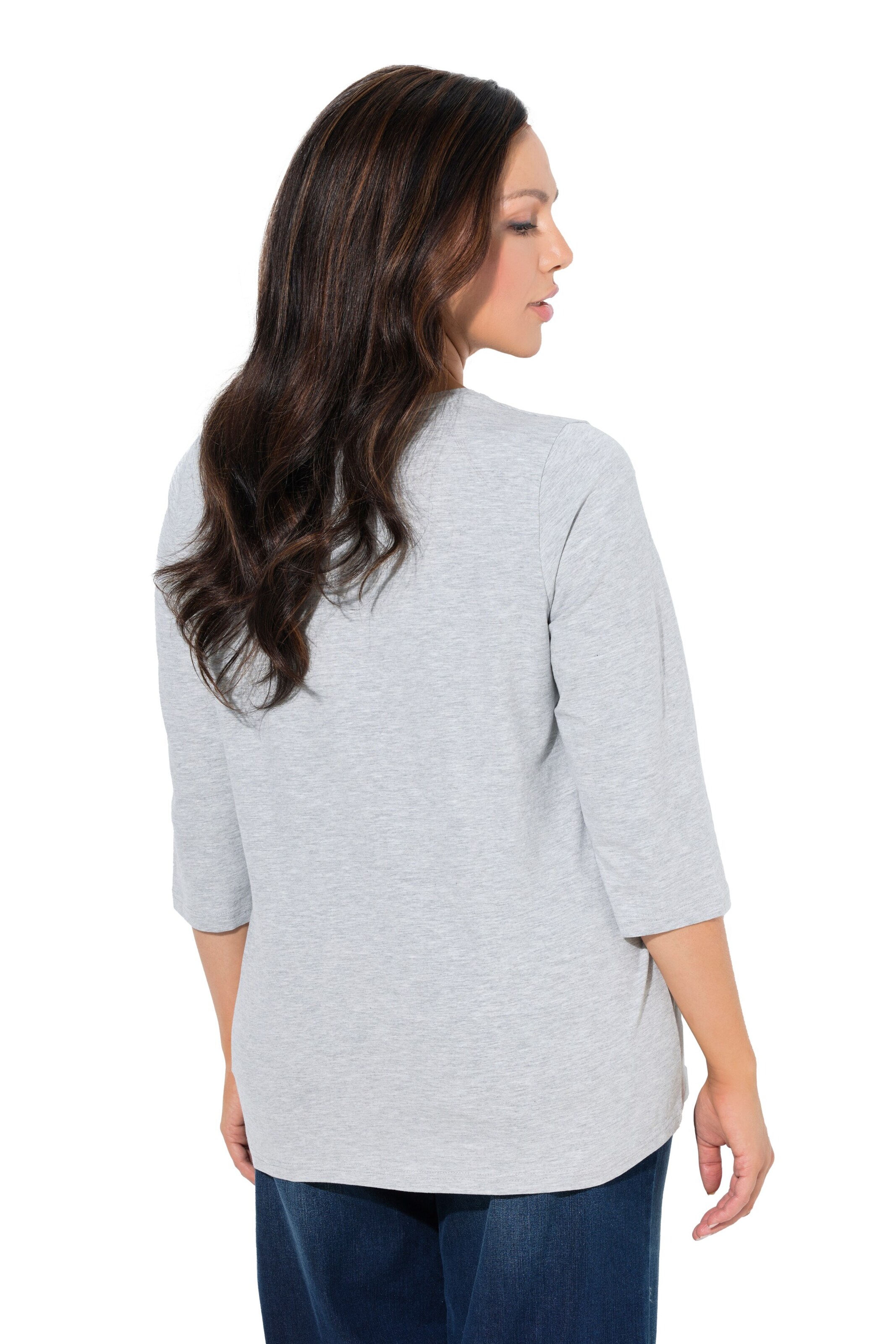 Ulla Popken Shirt in Grijs