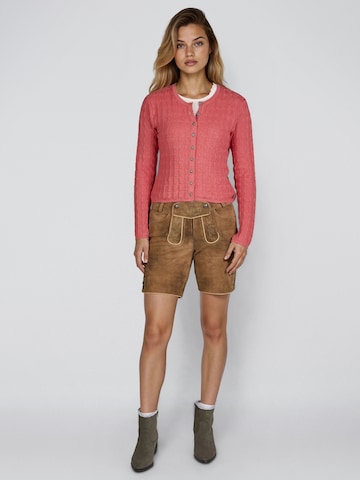 Cardigan 'Hummeltal' SPIETH & WENSKY en rouge