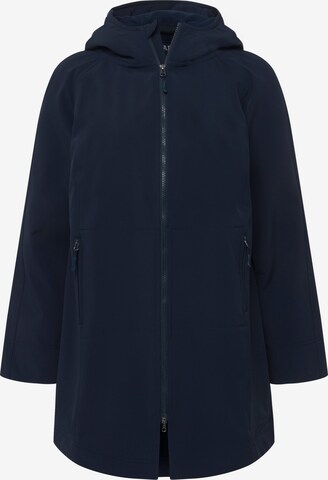 Ulla Popken Performance Jacket in Blue: front