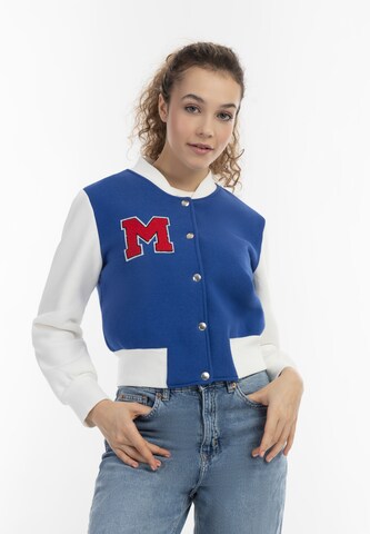 MYMO Between-season jacket in Blue: front