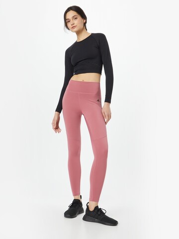 ADIDAS PERFORMANCE Skinny Sports trousers 'Dailyrun' in Pink