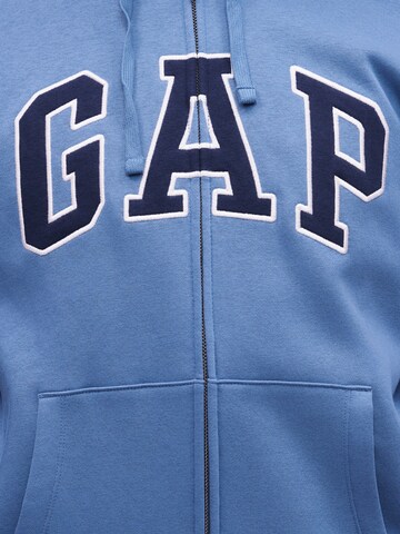GAP Sweatvest 'HERITAGE' in Blauw