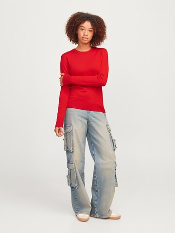 JJXX Sweter 'JXCara' w kolorze czerwony