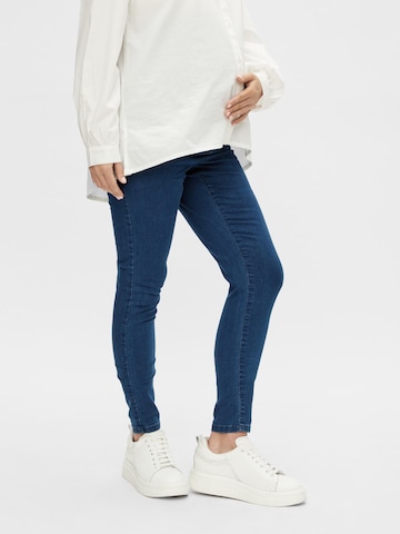 MAMALICIOUS Jeans 'Echo' in Blue: front