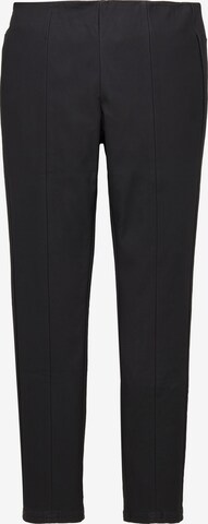 Regular Pantalon TOM TAILOR en noir : devant