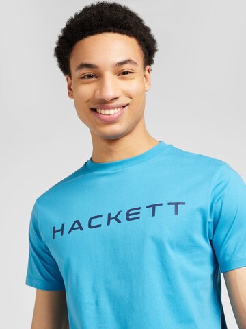 Hackett London T-Shirt 'ESSENTIAL' in Blau