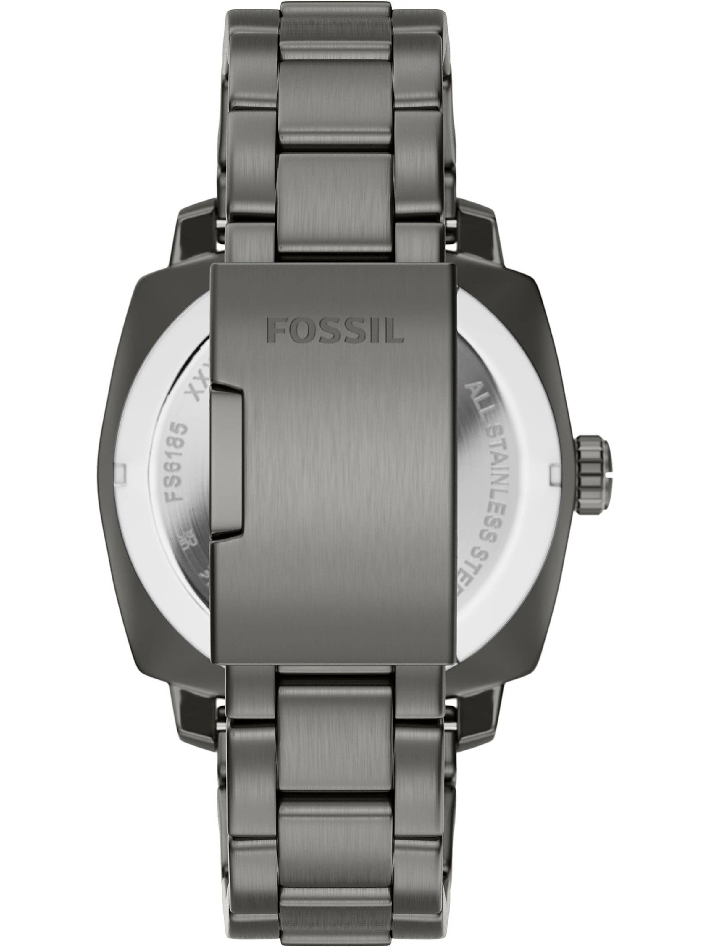 FOSSIL Analog klocka 'Machine' i grå