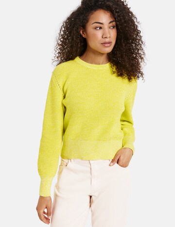 TAIFUN Sweater in Yellow: front