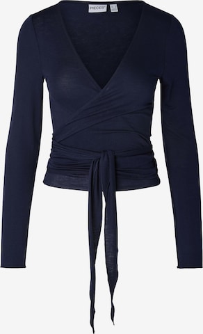 T-shirt 'ROYA ' PIECES en bleu : devant