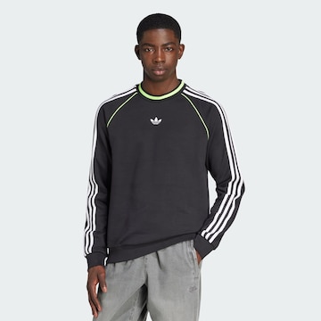 ADIDAS ORIGINALS Суичър 'Adicolor' в черно: отпред