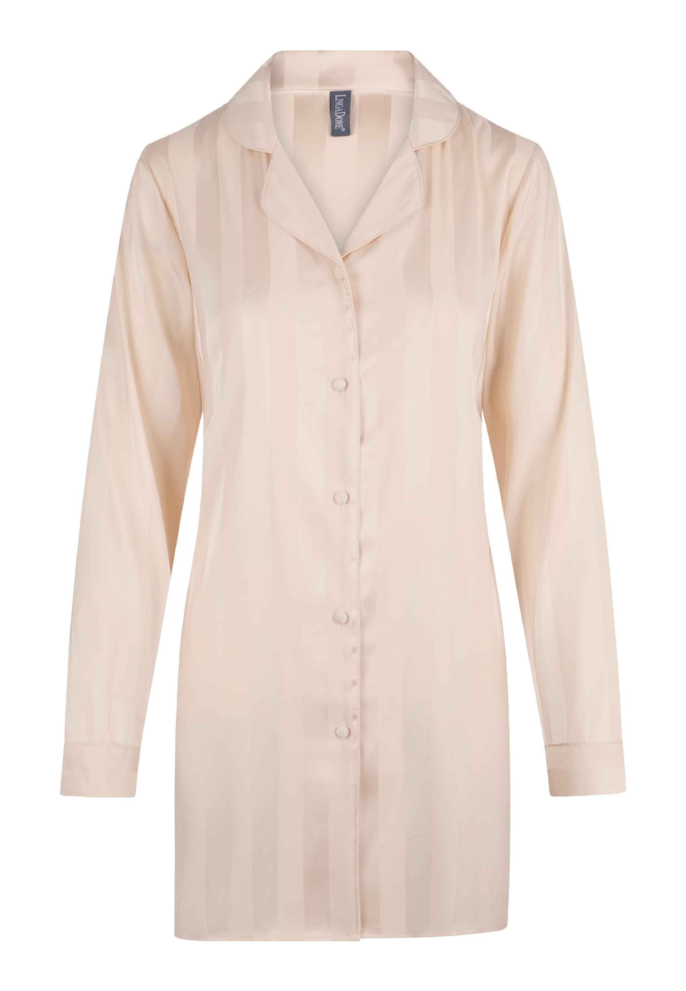 Chemise de nuit LingaDore en beige : devant