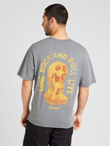 JACK & JONES T-Shirt 'JORMELT' in Grau: Vorderseite