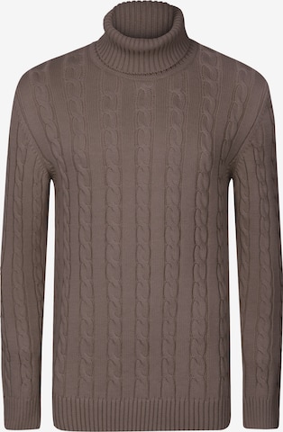 Felix Hardy Neulepaita värissä ruskea: etupuoli