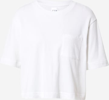 GAP Μπλουζάκι 'REISSUE' σε λευκό: μπροστά