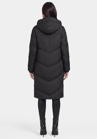 Manteau mi-saison faina en noir