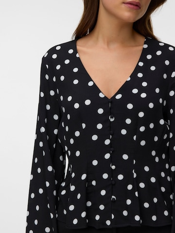 Chemisier 'VMElisa' VERO MODA en noir