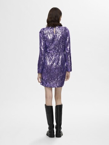 SELECTED FEMME Jurk in Lila