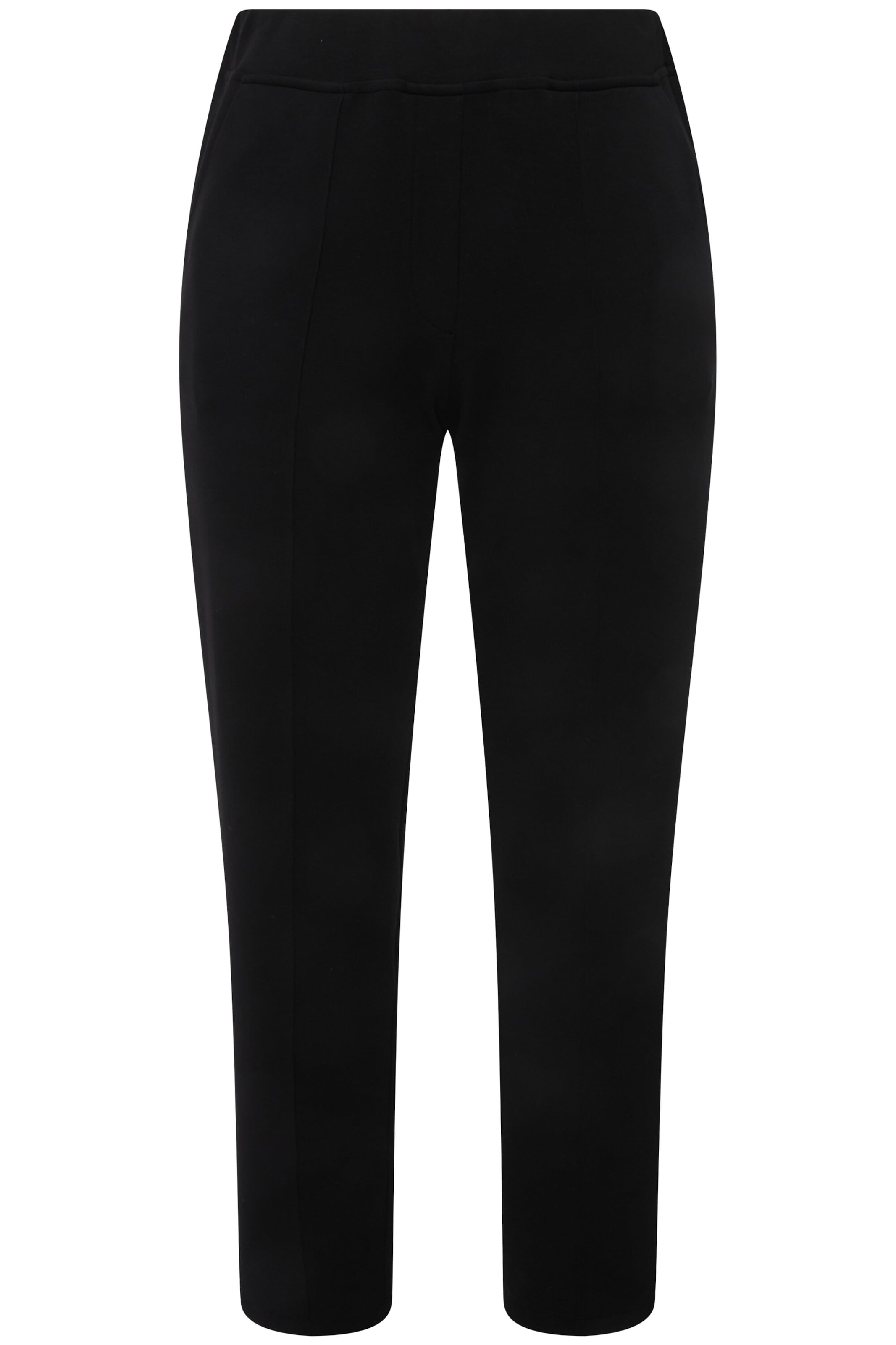 Regular Pantalon Ulla Popken en noir : devant