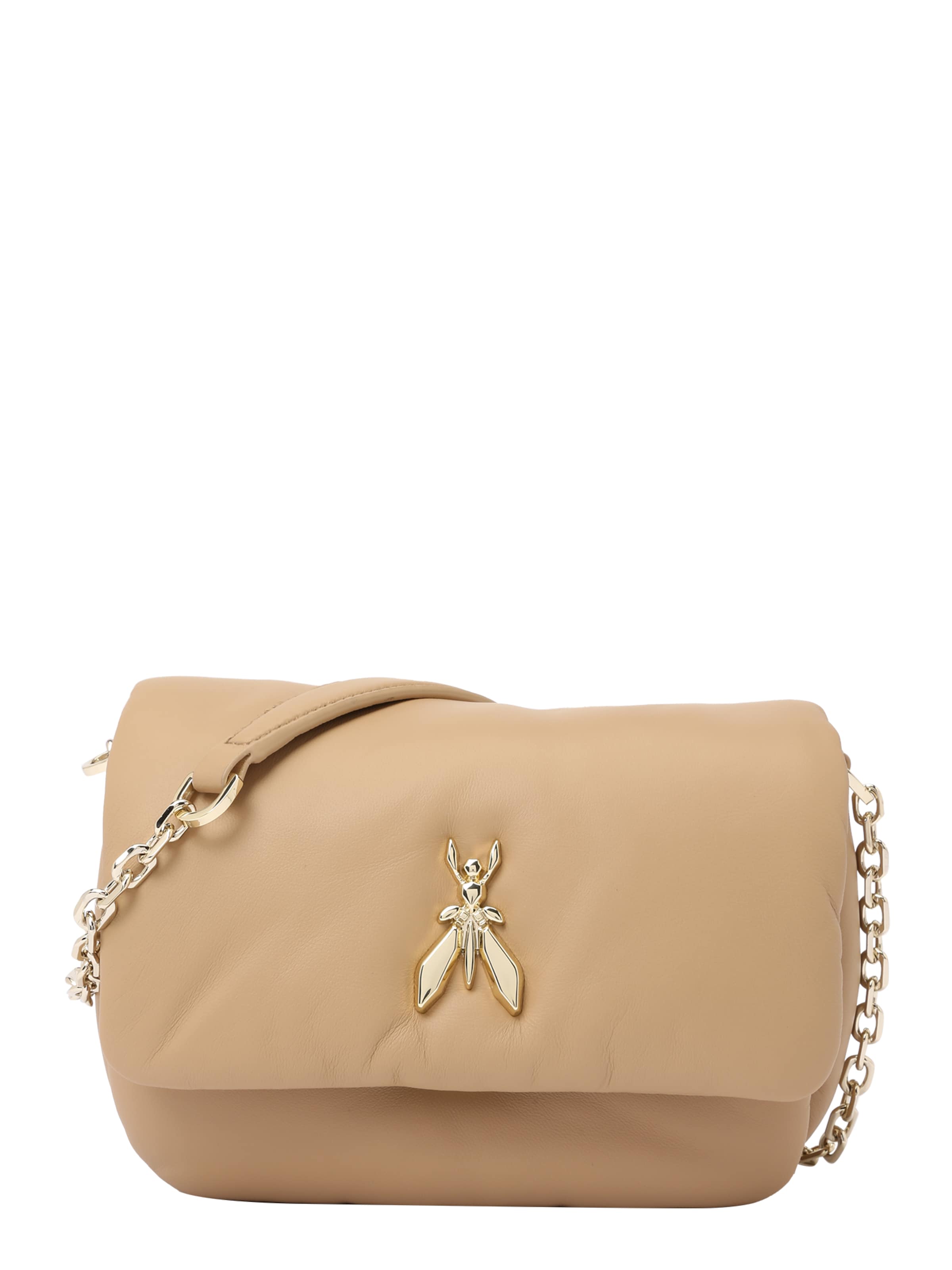 PATRIZIA PEPE Crossbody bag in Beige: front
