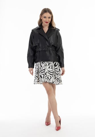 faina Between-Season Jacket in Black