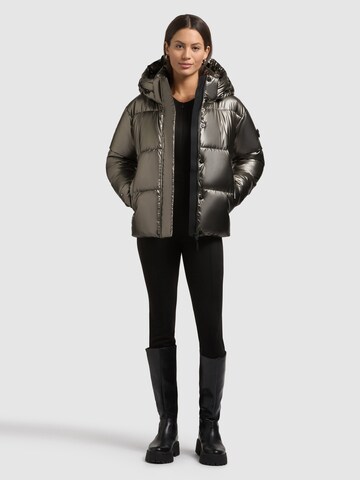 khujo Winter Jacket 'DEVINA2' in Bronze