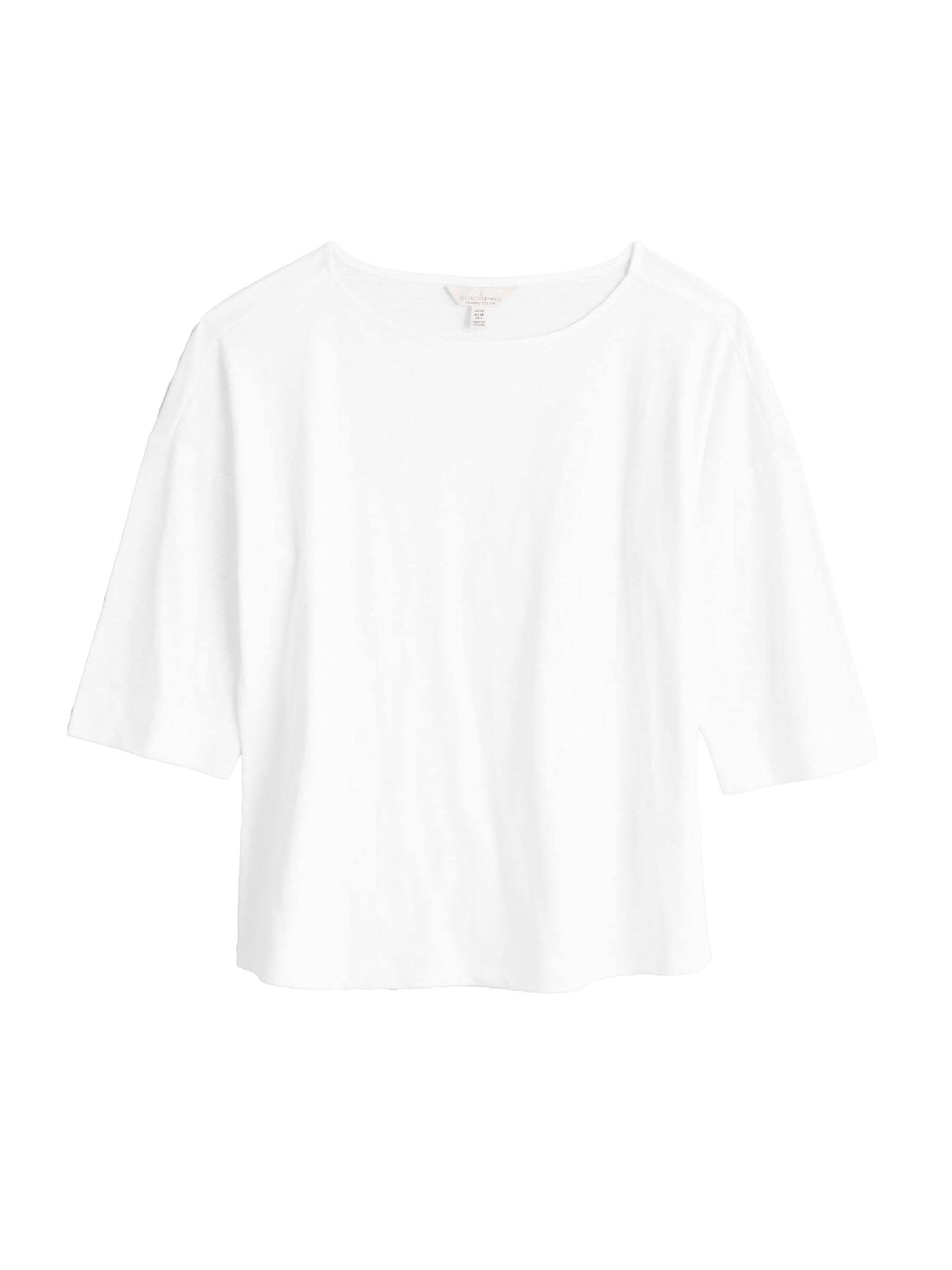 Camicia da donna 'Tremayne Quay' di Seasalt Cornwall in bianco: frontale