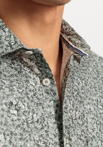 OLYMP Slim Fit Hemd in Grün