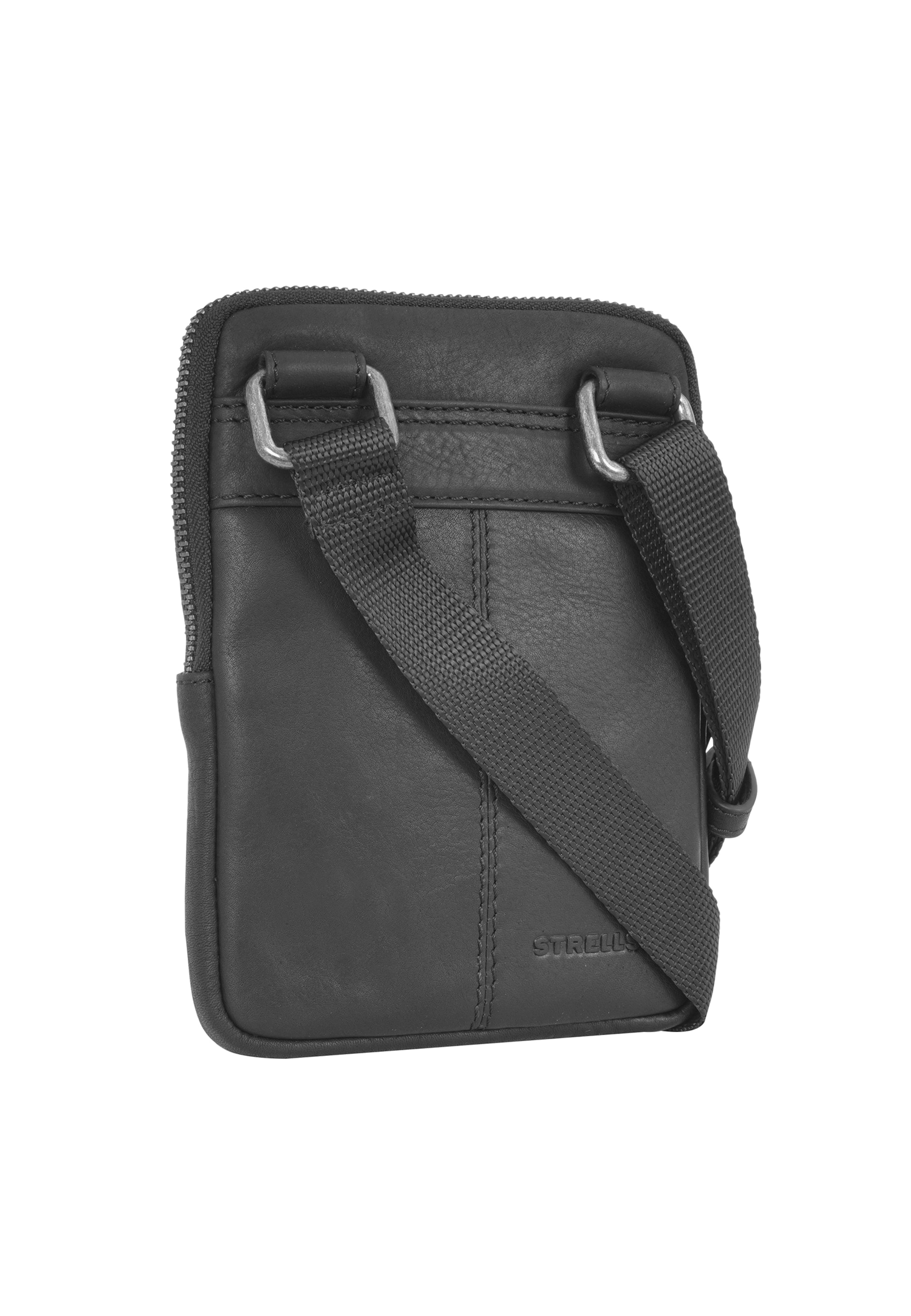 STRELLSON Umhängetasche 'Stratford 2.0 Brian' in Schwarz