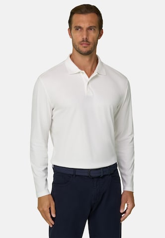 Boggi Milano Shirt in Wit: voorkant