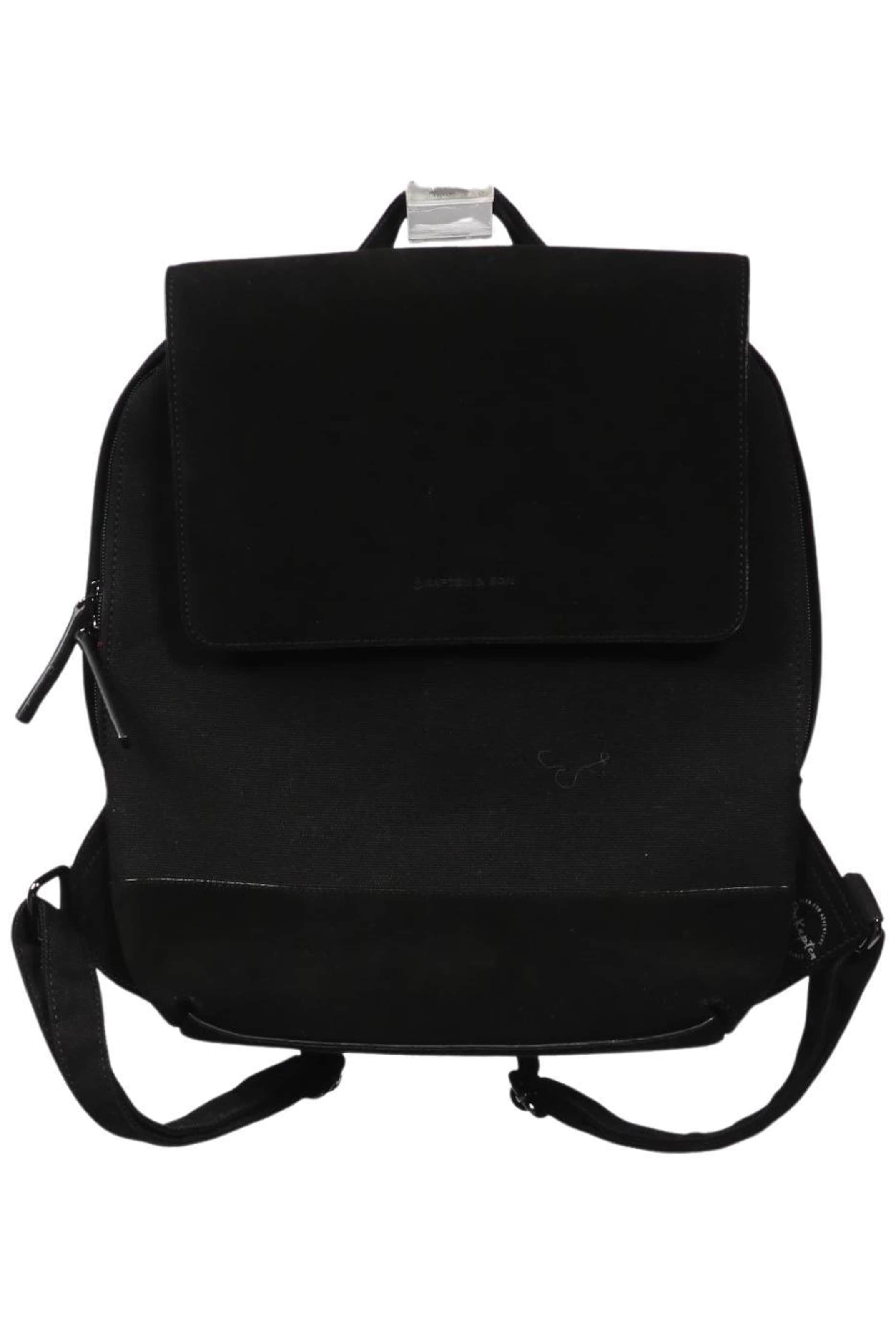 Kapten & Son Backpack in One size in Black: front