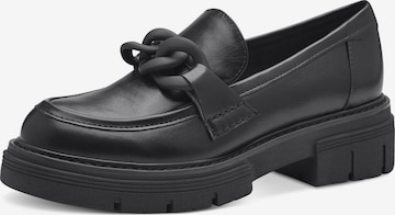 MARCO TOZZI - Sapato Slip-on em preto: frente