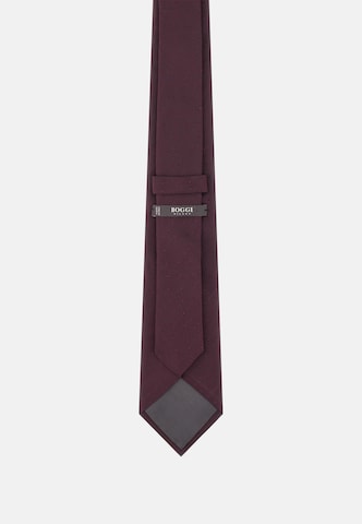 Cravate Boggi Milano en rouge