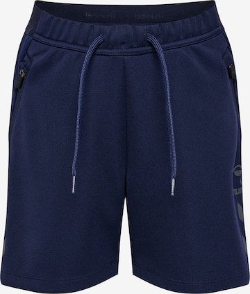 Hummel Shorts 'Cima 2.0' in Blau: Vorderseite