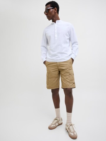 JACK & JONES - Loosefit Pantalón cargo 'JPSTCOLE MATEO' en beige