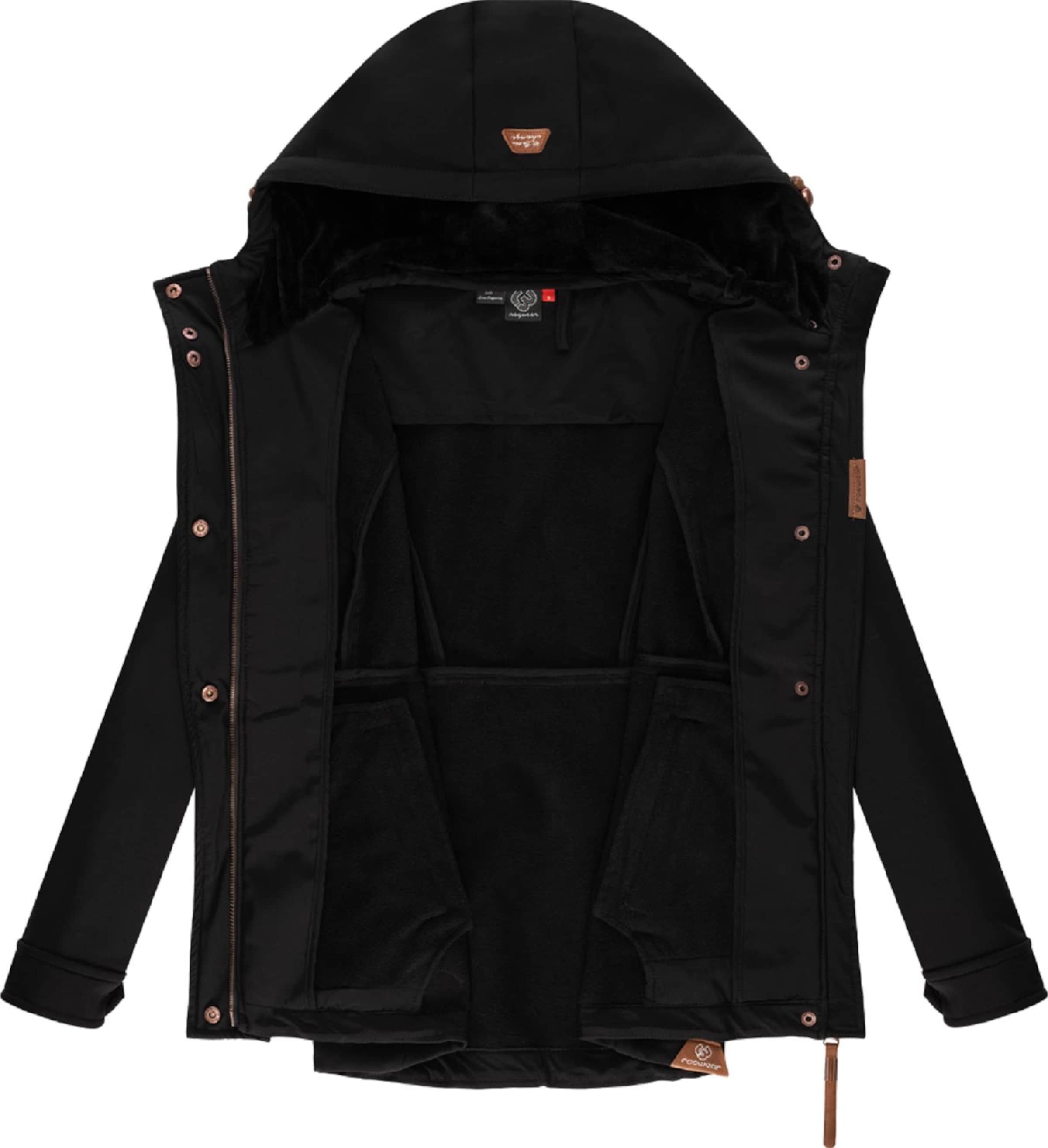 Giacca funzionale 'Yba' di Ragwear in nero