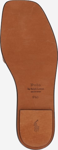 Polo Ralph Lauren Muiltjes in Bruin