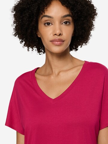 Hanro Nightgown 'Sleep & Lounge' in Red