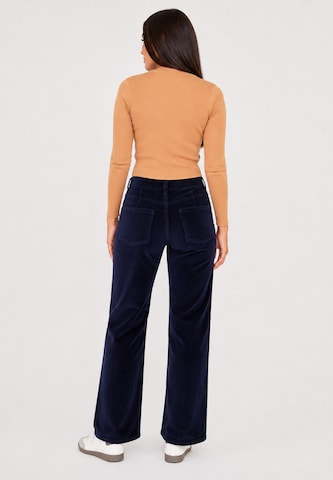 Regular Pantalon Elara en bleu