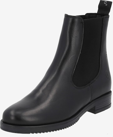 Palado Chelsea boots 'Paros' in Zwart: voorkant