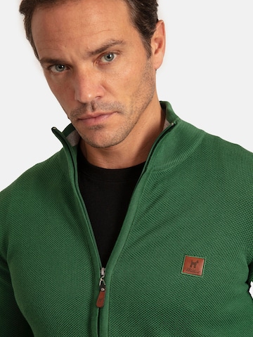 Geacă tricotată de la Williot pe verde
