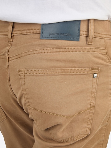 Regular Pantalon 'Laval' PIERRE CARDIN en marron