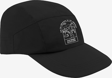 Chapeau normani en noir : devant