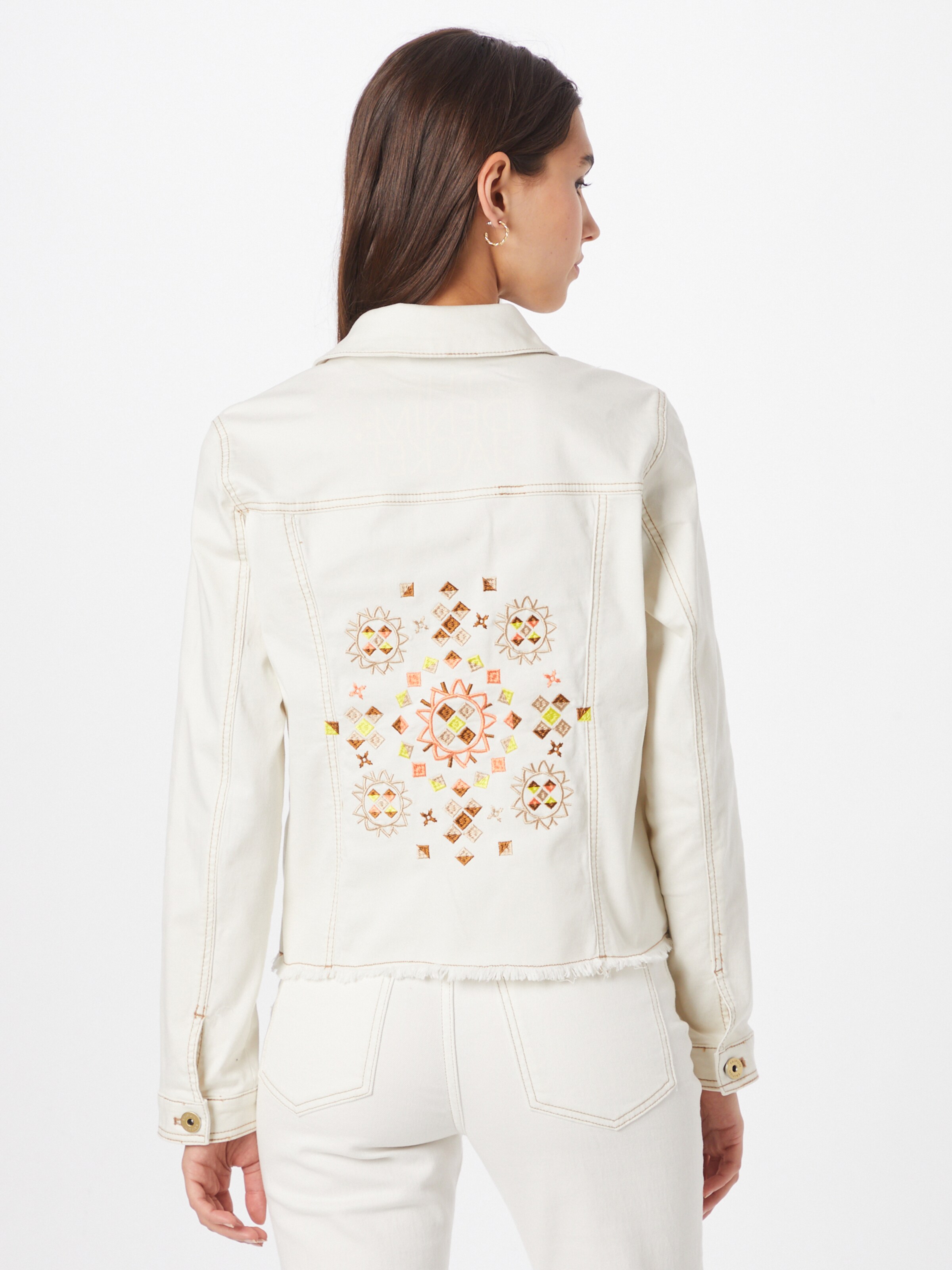 Frauen Jacken TAIFUN Jacke in Weiß - JS73518 Frauen Jacken TAIFUN Jacke in Weiß - JS73518