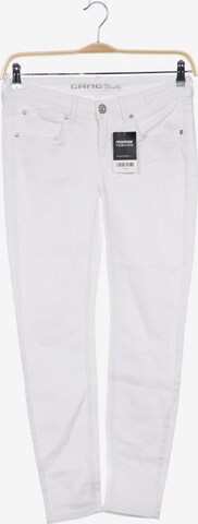 Gang Jeans in 29 in White: front