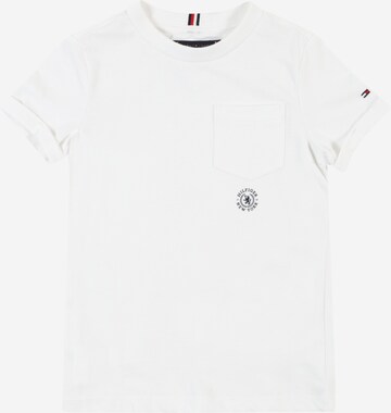 Maglietta di TOMMY HILFIGER in bianco: frontale