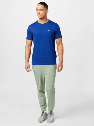 BOSS Green Shirt in Blauw