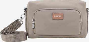 BOGNER - Mala de ombro 'Fully 1.0 Pukie' em cinzento: frente
